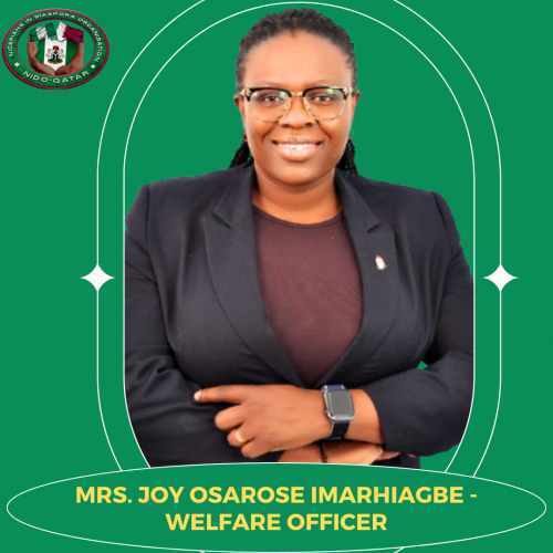 MRS JOY OSAROSE IMARHIAGBE