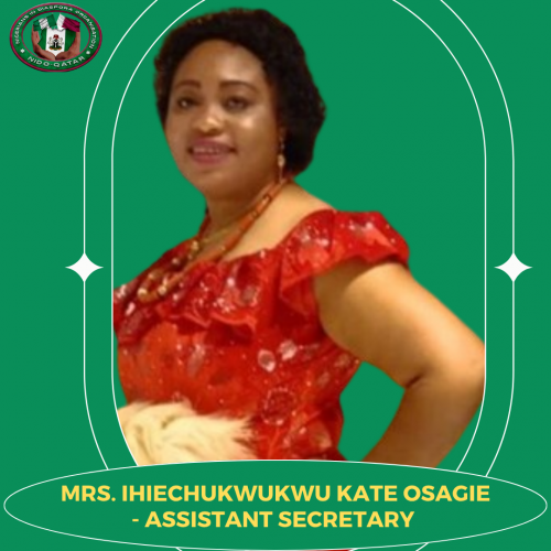 MRS IHIECHUKWUKWU KATE OSAGIE
